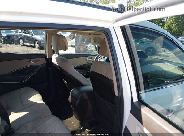 5NMZUDLB5HH022927 2017 HYUNDAI SANTA FE SPORT White Vista de la etiqueta del VIN