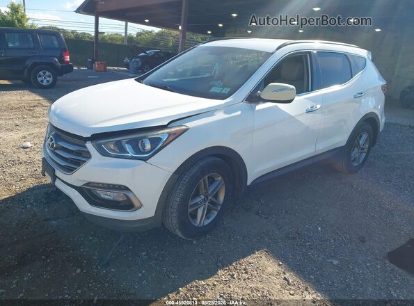 5NMZUDLB6HH034276 2017 HYUNDAI SANTA FE SPORT White Front left