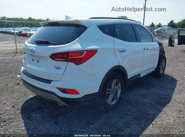 5NMZUDLB7JH059709 2018 HYUNDAI SANTA FE SPORT White Rear right