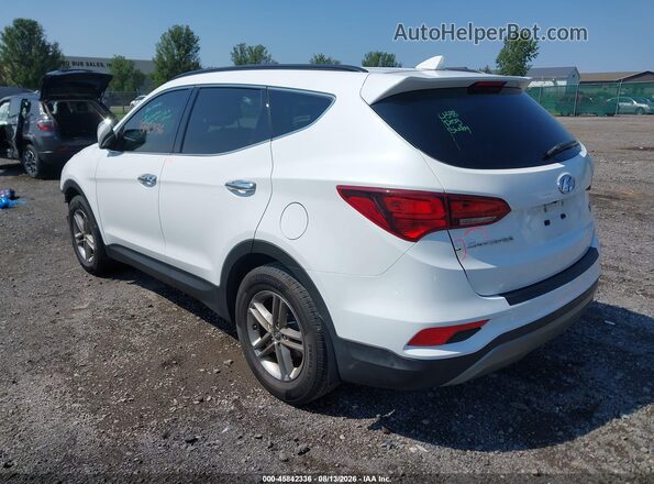 5NMZUDLB7JH059709 2018 HYUNDAI SANTA FE SPORT White Rear left