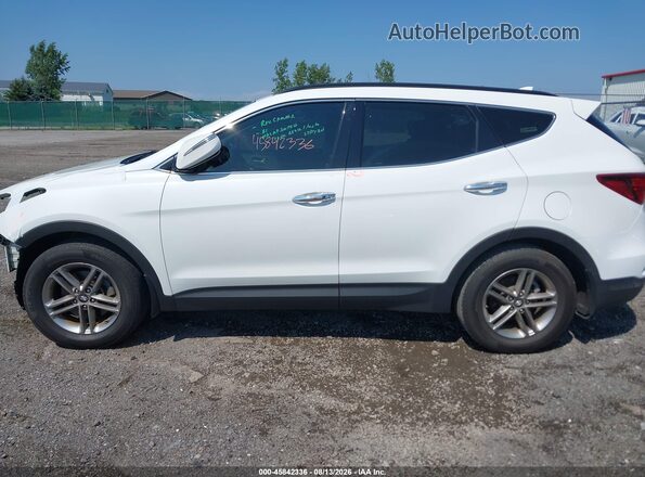 5NMZUDLB7JH059709 2018 HYUNDAI SANTA FE SPORT White 