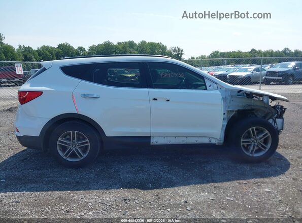 5NMZUDLB7JH059709 2018 HYUNDAI SANTA FE SPORT White 360 interior view