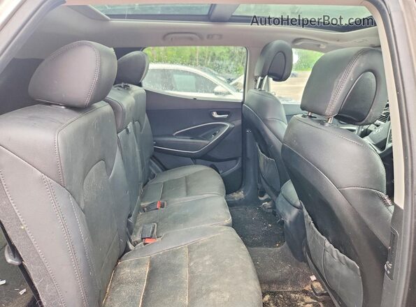 5NMZUDLB8HH043254 2017 HYUNDAI SANTA Brown Vista interior trasera
