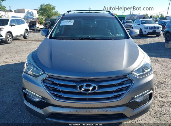 5NMZUDLB8HH050057 2017 HYUNDAI SANTA FE SPORT Серебряный Вид щитка приборов