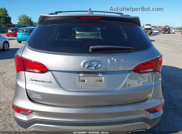 5NMZUDLB8HH050057 2017 HYUNDAI SANTA FE SPORT Серебряный 