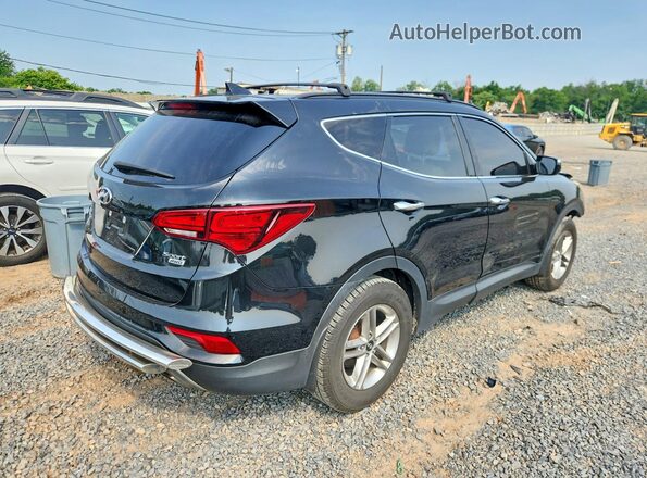 5NMZUDLB8JH059461 2018 HYUNDAI SANTA Black Հետևի աջ