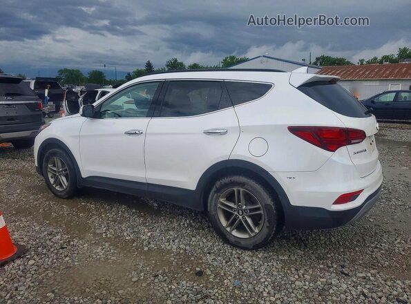 5NMZUDLB8JH098356 2018 HYUNDAI SANTA White Rear left