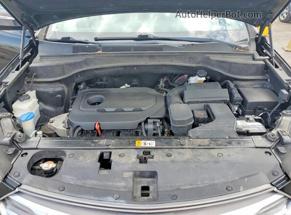 5NMZUDLB8JH104365 2018 HYUNDAI SANTA Black Widok wnętrza z tyłu