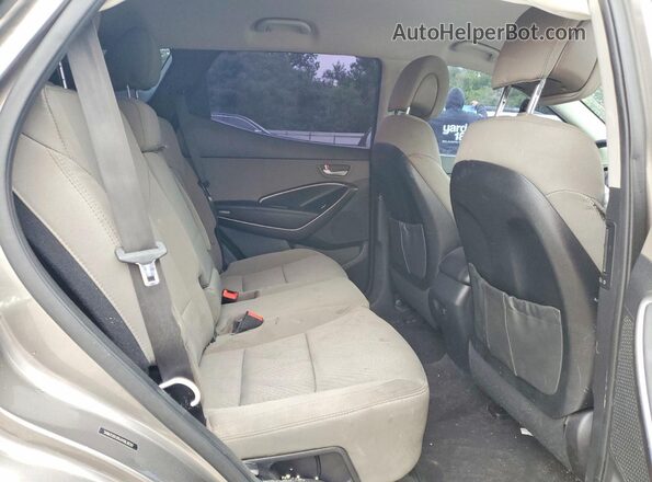 5NMZUDLB9JH063650 2018 HYUNDAI SANTA Gray Vista interior trasera