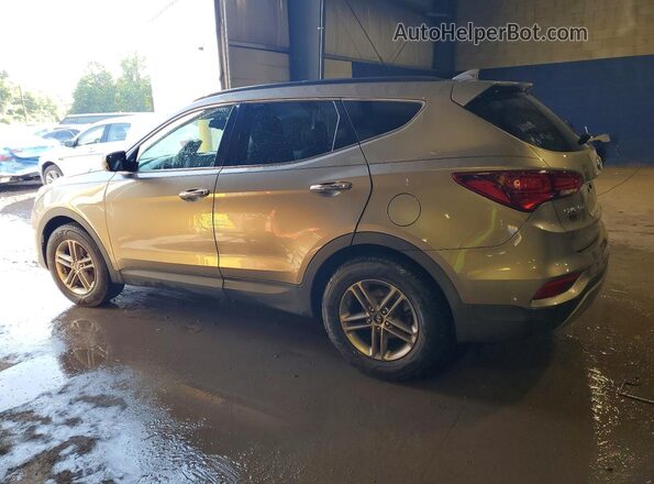 5NMZUDLBXHH002141 2017 HYUNDAI SANTA Gray Tył lewy