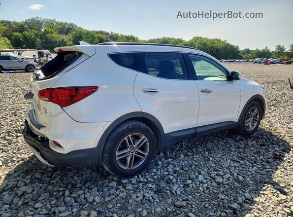 5NMZUDLBXHH008134 2017 HYUNDAI SANTA White Rear right
