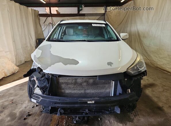 5NMZUDLBXHH013950 2017 HYUNDAI SANTA White Вид спереду