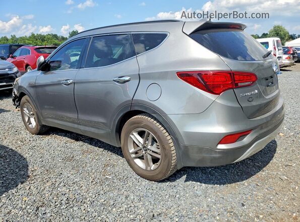 5NMZUDLBXHH024575 2017 HYUNDAI SANTA Gray უკანა მარცხენა