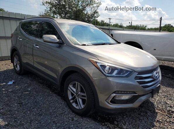 5NMZUDLBXHH024575 2017 HYUNDAI SANTA Gray წინა მარჯვენა