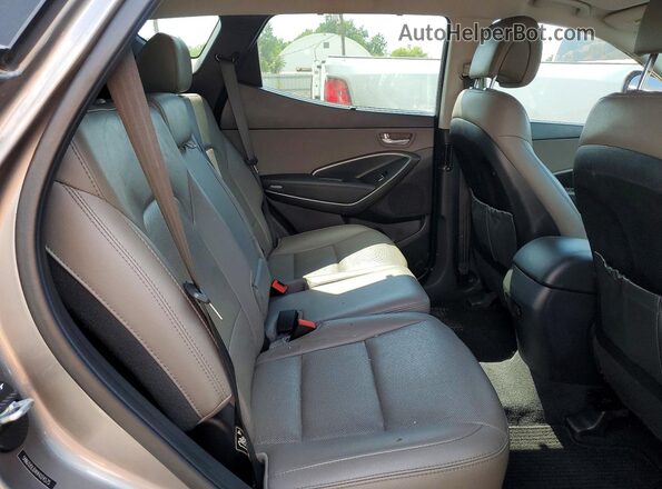 5NMZUDLBXHH024575 2017 HYUNDAI SANTA Gray უკანა სალონის ხედი