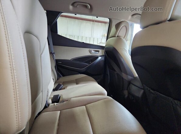 5NMZUDLBXHH049878 2017 HYUNDAI SANTA White Սալոնի հետևի տեսք