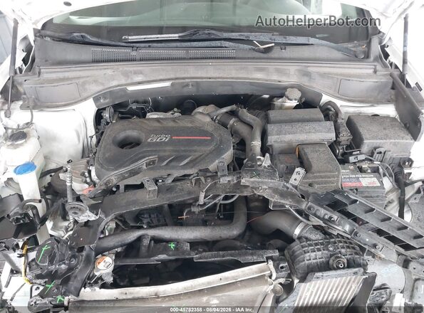 5NMZW4LA1JH056001 2018 HYUNDAI SANTA FE SPORT White უკანა ხედი
