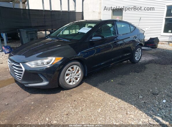 5NPD74LF0HH062422 2017 HYUNDAI ELANTRA Black Front left