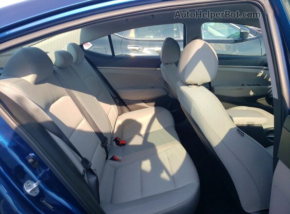 5NPD74LF0HH069502 2017 HYUNDAI ELANTRA Blue Vista de los asientos traseros