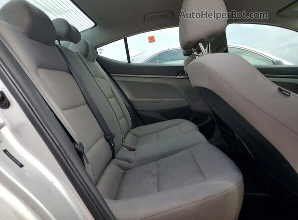 5NPD74LF0HH151388 2017 HYUNDAI ELANTRA Silver Вид задніх сидінь