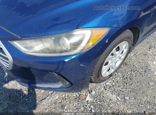 5NPD74LF0HH163427 2017 HYUNDAI ELANTRA Синий Вид спереди