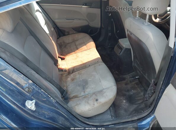 5NPD74LF0HH163427 2017 HYUNDAI ELANTRA Синий Вид наклейки с VIN-кодом