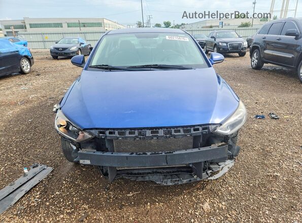 5NPD74LF0HH182902 2017 HYUNDAI ELANTRA Blue Vista frontal