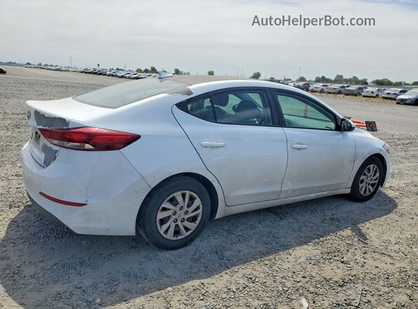 5NPD74LF0HH205224 2017 HYUNDAI ELANTRA White Задня права чверть