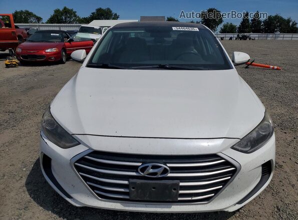 5NPD74LF0HH205224 2017 HYUNDAI ELANTRA White Вид спереду