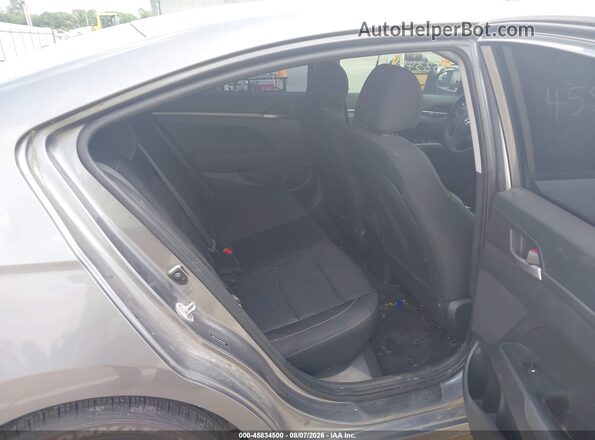 5NPD74LF0JH255420 2018 HYUNDAI ELANTRA Gray Вид наклейки з VIN-кодом