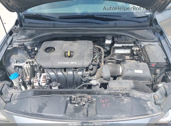 5NPD74LF0JH255420 2018 HYUNDAI ELANTRA Gray Вид ззаду
