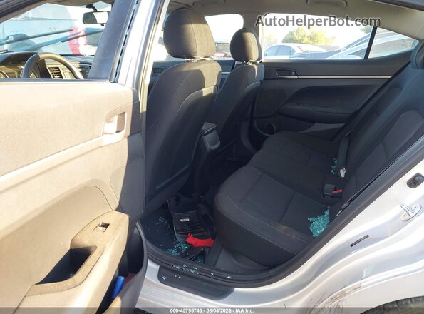 5NPD74LF0JH263372 2018 HYUNDAI ELANTRA Silver Vista de la etiqueta del VIN