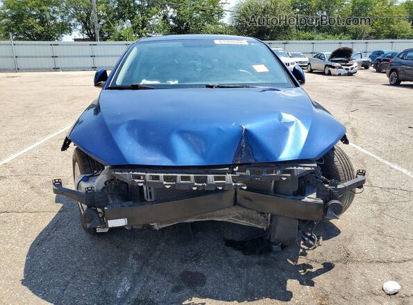 5NPD74LF0JH307046 2018 HYUNDAI ELANTRA Blue Widok z przodu