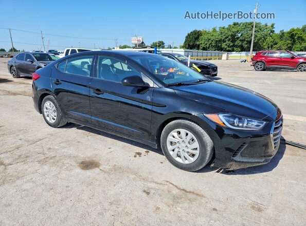 5NPD74LF0JH331685 2018 HYUNDAI ELANTRA Black Delantero derecho