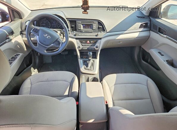 5NPD74LF0JH331685 2018 HYUNDAI ELANTRA Black Vista del salpicadero
