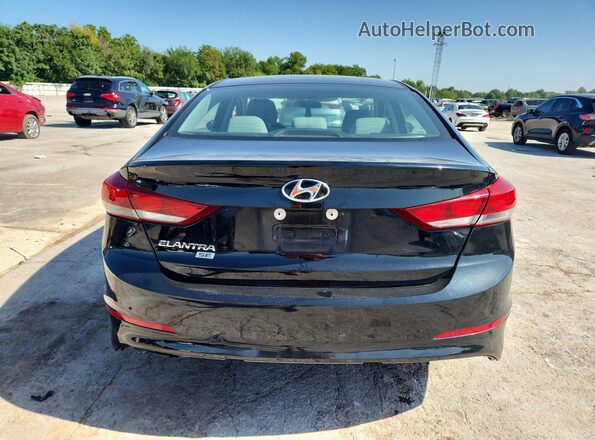 5NPD74LF0JH331685 2018 HYUNDAI ELANTRA Black Vista trasera