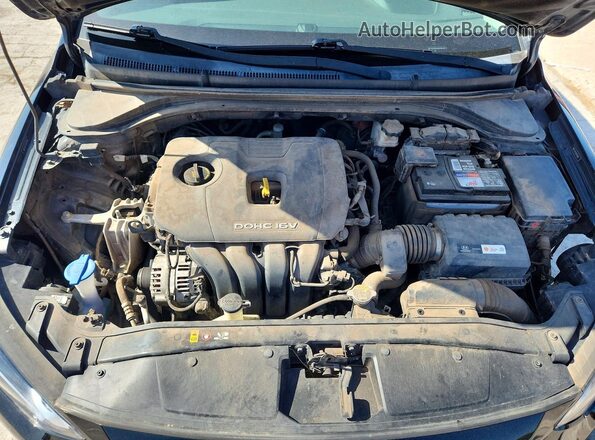 5NPD74LF0JH331685 2018 HYUNDAI ELANTRA Black Vista interior trasera