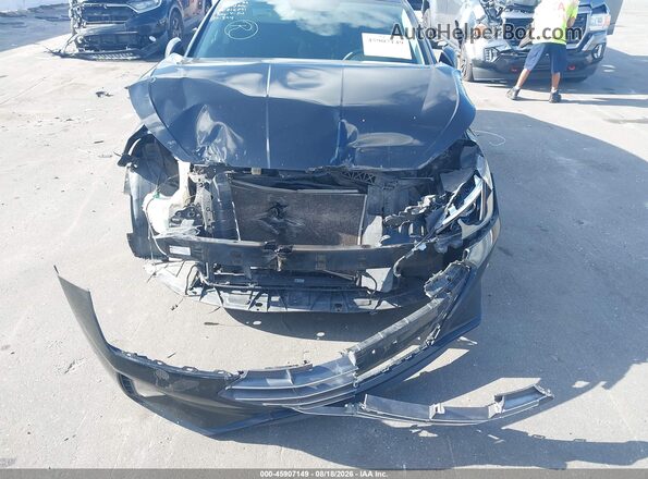 5NPD74LF0KH412235 2019 HYUNDAI ELANTRA Black Widok z przodu