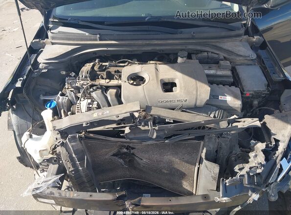 5NPD74LF0KH412235 2019 HYUNDAI ELANTRA Black Widok z tyłu
