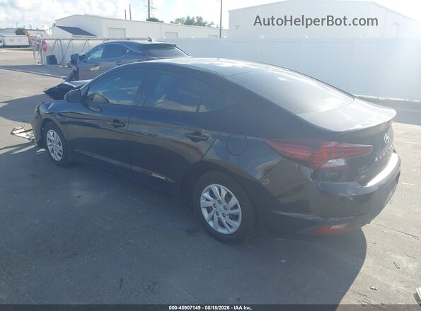 5NPD74LF0KH412235 2019 HYUNDAI ELANTRA Black Tył lewy