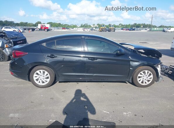 5NPD74LF0KH412235 2019 HYUNDAI ELANTRA Black Widok wnętrza 360 stopni