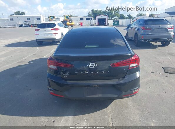 5NPD74LF0KH412235 2019 HYUNDAI ELANTRA Black 