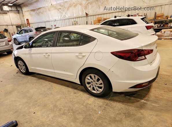 5NPD74LF0KH425812 2019 HYUNDAI ELANTRA Белый Задняя левая четверть