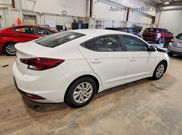 5NPD74LF0KH425812 2019 HYUNDAI ELANTRA Белый Задняя правая четверть