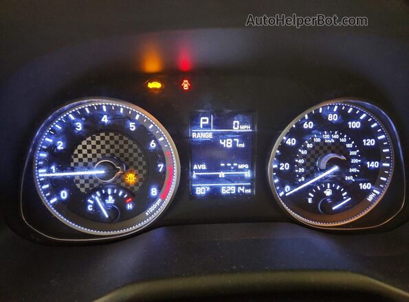 5NPD74LF0KH425812 2019 HYUNDAI ELANTRA Белый Вид щитка приборов