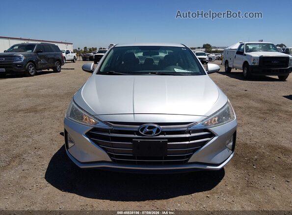 5NPD74LF0KH439435 2019 HYUNDAI ELANTRA White Widok wnętrza z tyłu