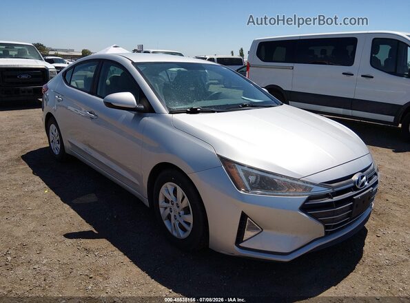 5NPD74LF0KH439435 2019 HYUNDAI ELANTRA White Widok z przodu