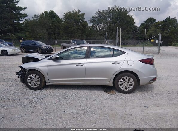 5NPD74LF0KH439841 2019 HYUNDAI ELANTRA Silver 