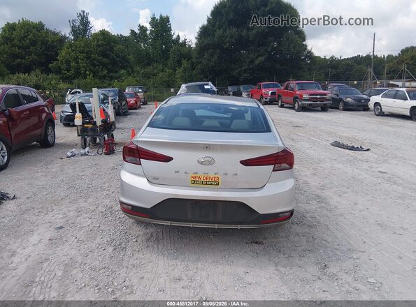 5NPD74LF0KH439841 2019 HYUNDAI ELANTRA Silver 