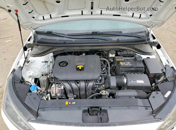 5NPD74LF0KH442402 2019 HYUNDAI ELANTRA White Սալոնի հետևի տեսք